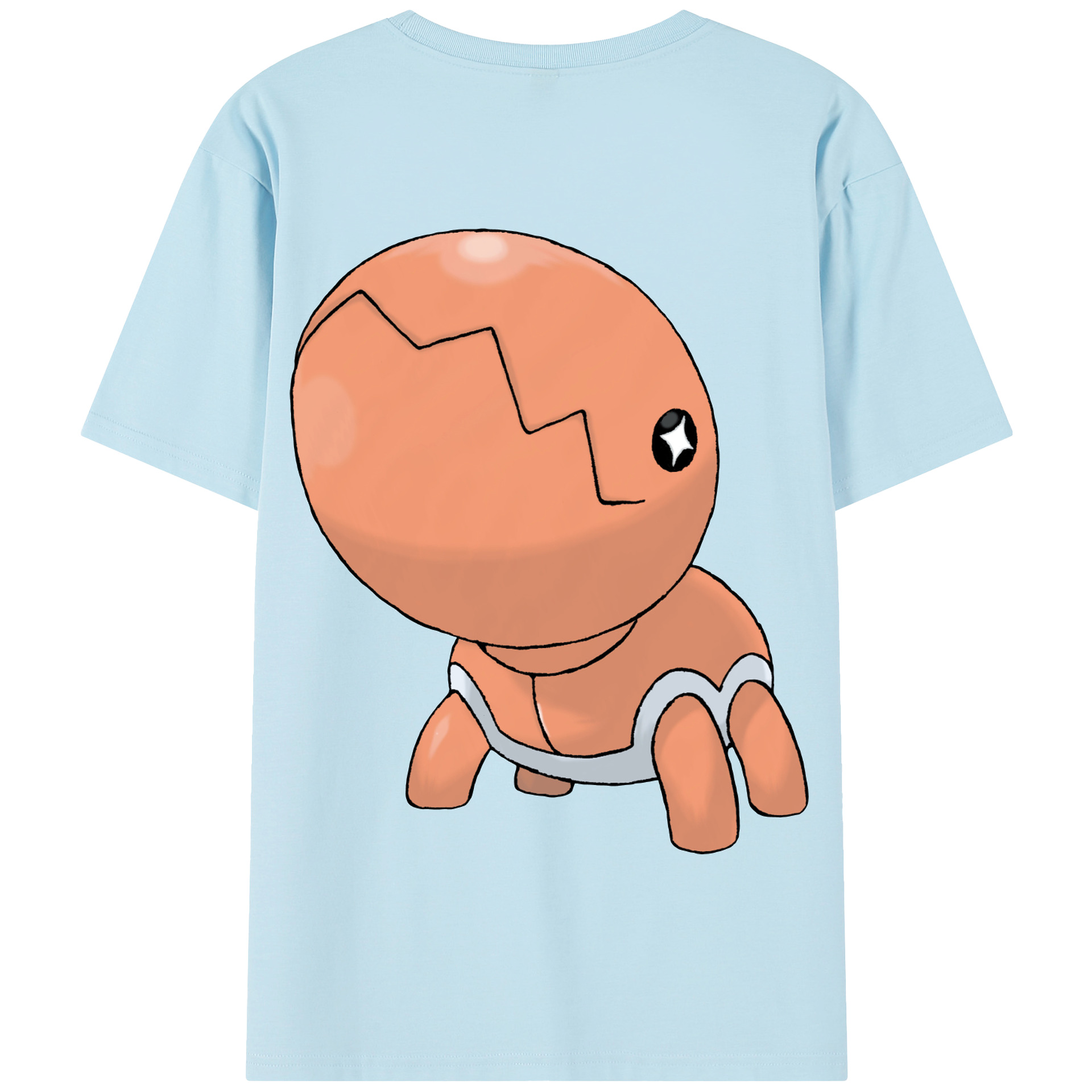 （画像用） ポケットモンスター Pokémon 綿100％半袖Tシャツ（背面プリント）